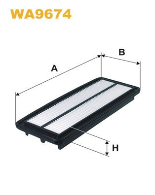 WIX FILTERS Ilmansuodatin WA9674